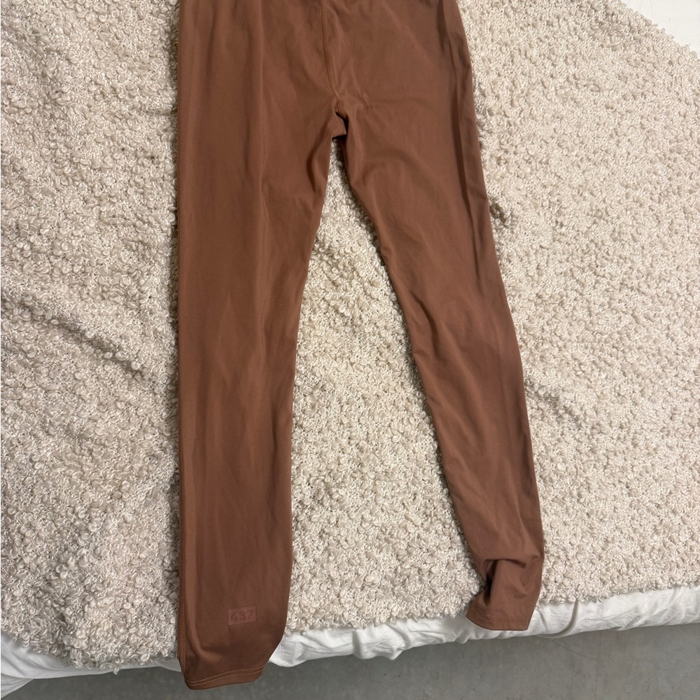 437 Women's Tan Leggings - Picture 2 of 3